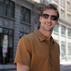 SHELTON, Shiny Navy Blue-Mineral Polarized Drivers Cat 2 to 3, hi-res image number null